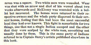 Battle of Lookout Point story from the book Indian Depredations in Texas by J. W. Wilbarger