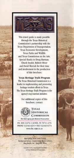 Chisholm Trail Brochure