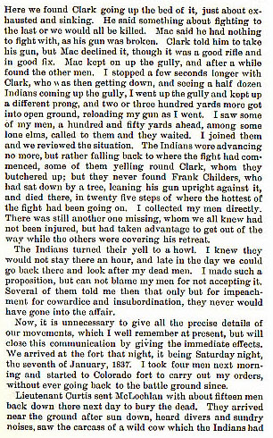 Captain Erath's Fight on Elm Creek story from the book Indian Depredations in Texas by J. W. Wilbarger