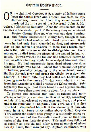 Captain York's Fight