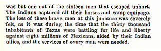 Captains Robinson and Robbins story from the book Indian Depredations in Texas by J. W. Wilbarger