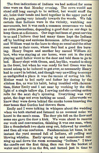 Attack on the Dugan Residence