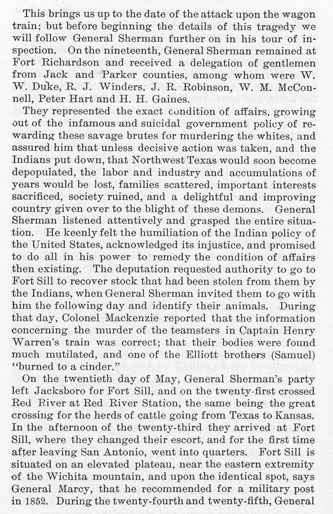 Gen. W. T. Sherman's Tour of Inspection