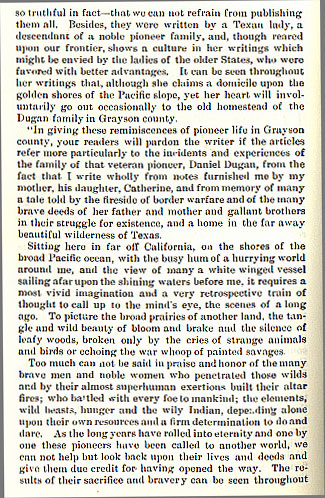 Reminiscences of Pioneer Life in Grayson County