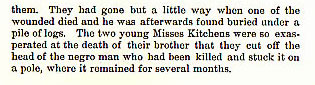Kitchen's Station story from the book Indian Depredations in Texas by J. W. Wilbarger