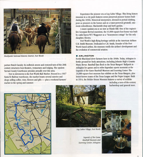Texas Lakes Trail Brochure