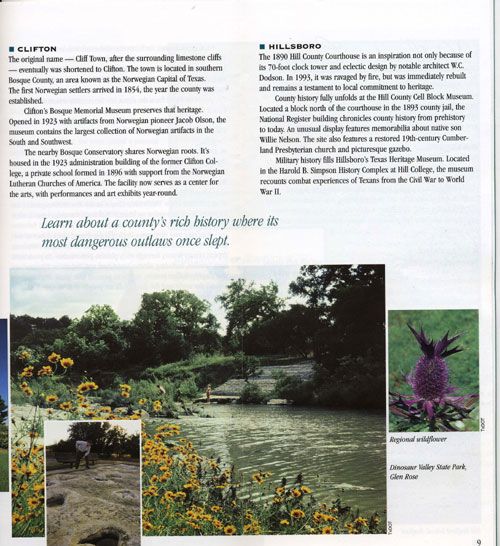 Texas Lakes Trail Brochure