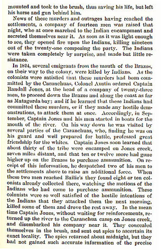 Loy, Alley and Clark story from the book Indian Depredations in Texas by J. W. Wilbarger