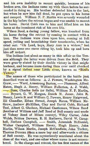 The Morgan Massacre and Bryant's Defeat story from the book Indian Depredations in Texas by J. W. Wilbarger