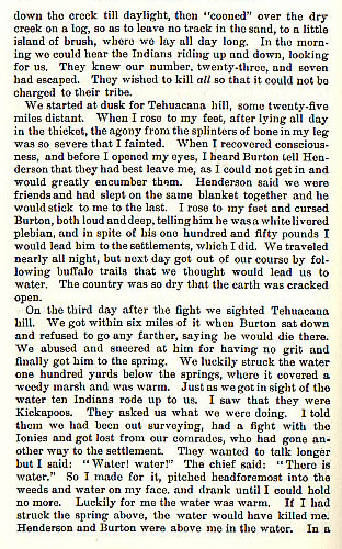 Battle Creek Fight in Navarro County