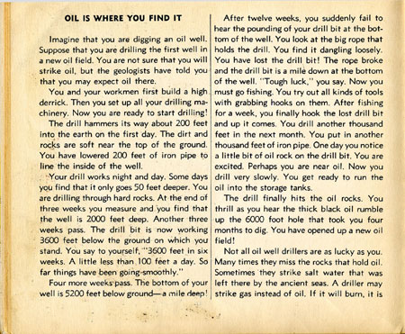 Oil Comes To Us, by Rose Wyler & Warren W. McSpadden