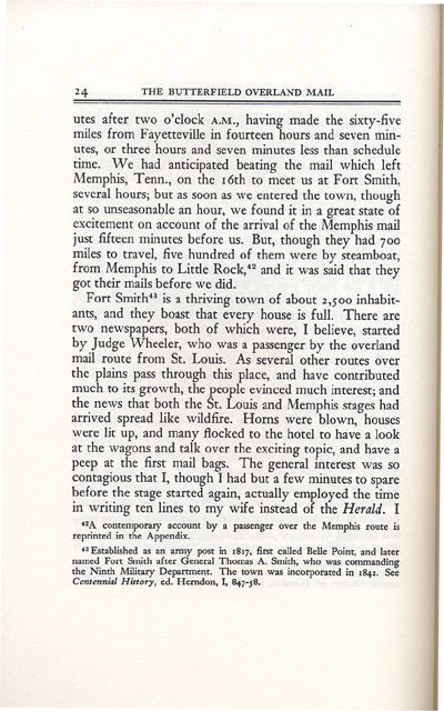 1858 Butterfield Stage Ride