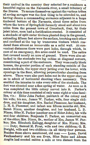 Parker Fort Massacre story from the book Indian Depredations in Texas by J. W. Wilbarger