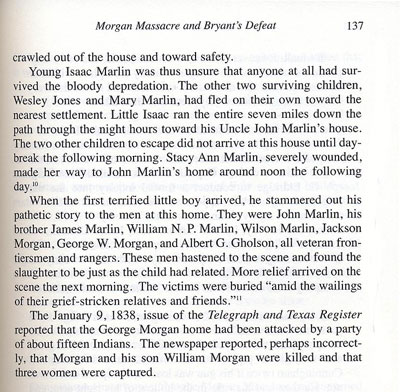 Morgan Massacre & Bryant's Defeat Story