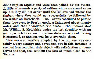 William S. Hotchkiss story from the book Indian Depredations in Texas by J. W. Wilbarger