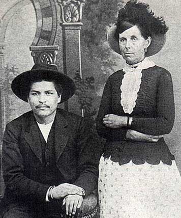 Picture of Belle Starr and Blue Duck
