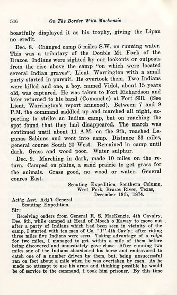 Mackenzie Supply Camp 