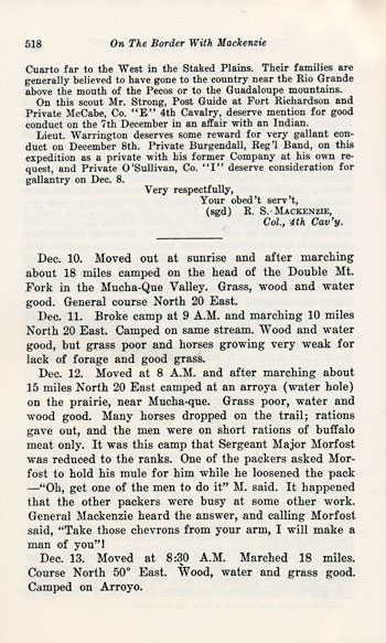 Mackenzie Supply Camp 