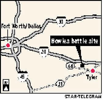 Picture of Map to Bowles Battle Site