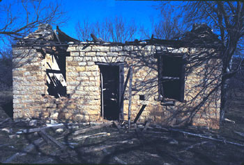 Picture of ruins at Camp Cooper