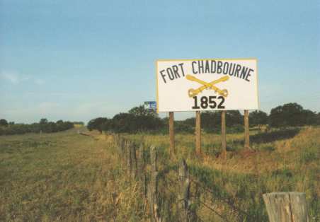 Picture of Fort Chadbourne Sign