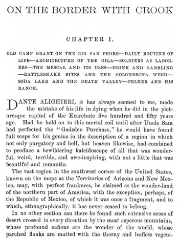 On the Border With Crook - Chapter 1