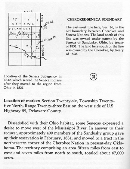 Cherokee-Seneca Boundary Picture