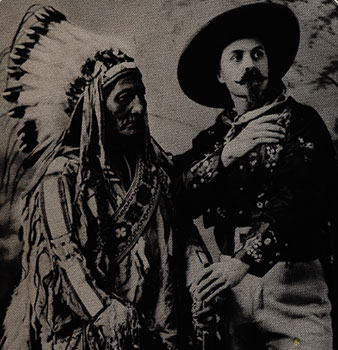Picture of Sitting Bull and Buffalo Bill Cody
