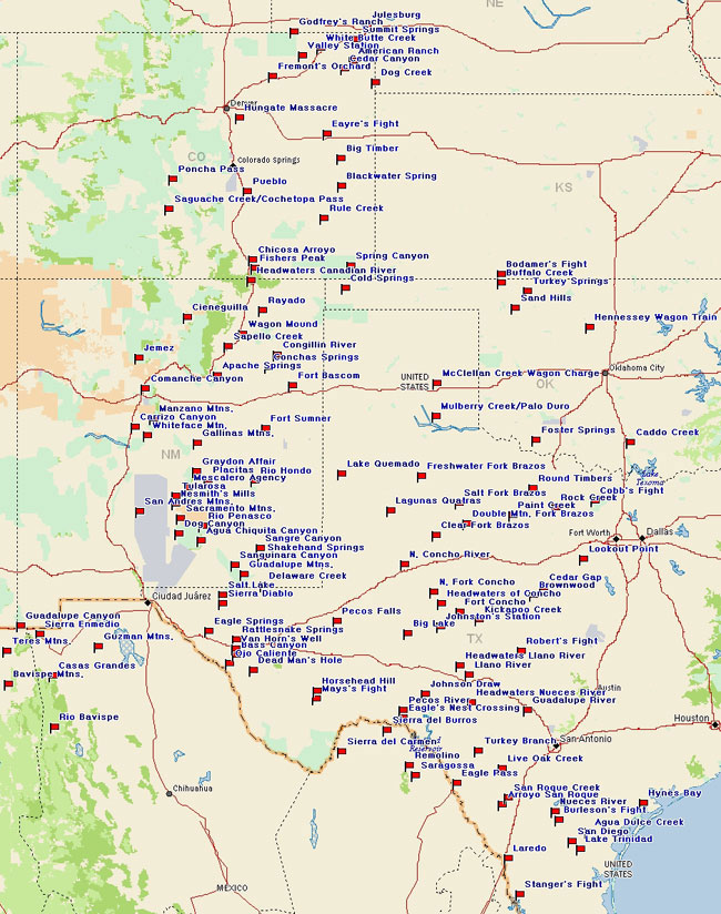 Comancheria Battle Map