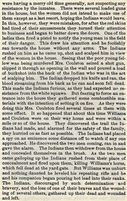 Coulston story by Wilbarger