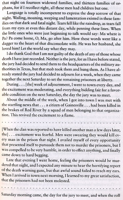 Great Hanging at Gainesville