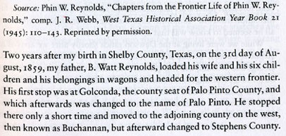 Stephens County Civil War Era