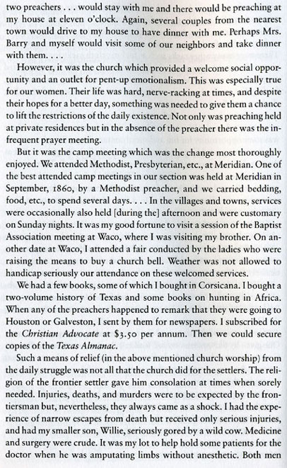 Buck Barry's Life on the Bosque