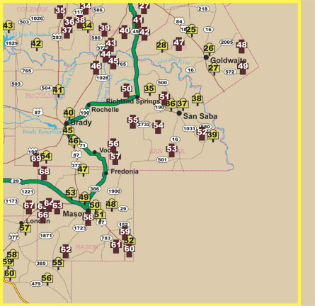 Forts Trail Map Quarter 3