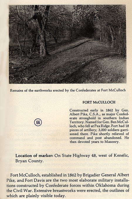 Fort McCulloch Earthworks Picture