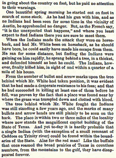 Gideon White story by Wilbarger