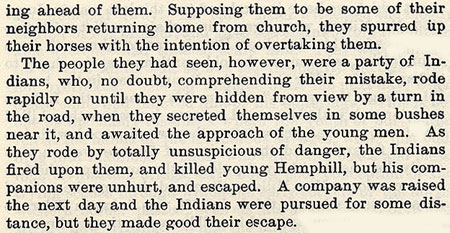 John Hemphill story by Wilbarger