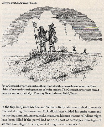 Cpl. Thomas J. Erkenbreck fights Comanches near Little Wichita River, June 26, 1861