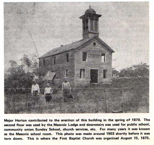 Jack County Masonic Lodge, School and Church
