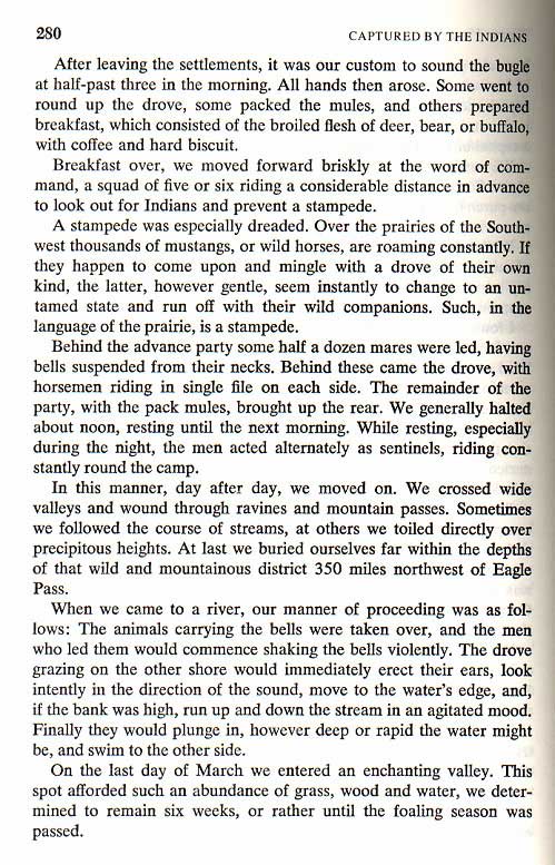 Three Years Among the Comanches - Capture