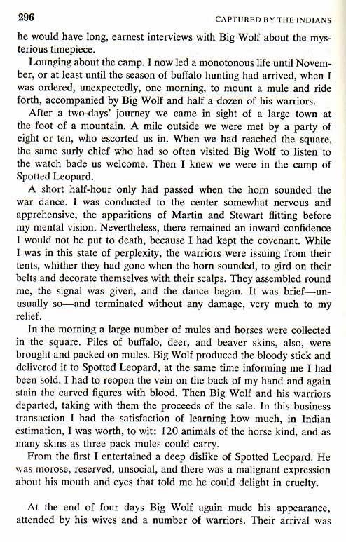 Three Years Among the Comanches - Torture