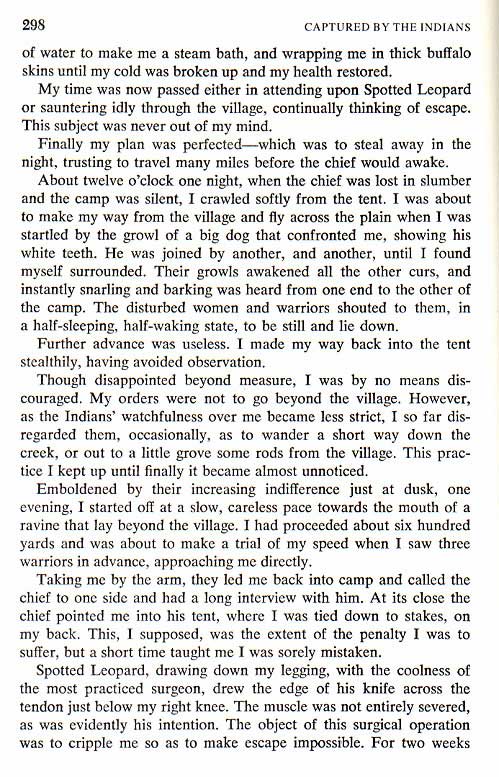 Three Years Among the Comanches - Torture