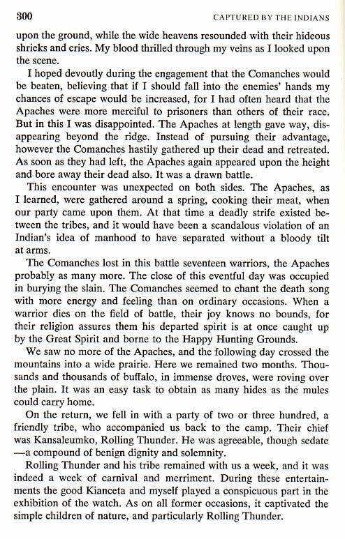 Three Years Among the Comanches - On the Trail