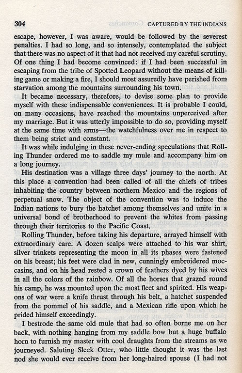 Three Years Among the Comanches - On the Trail