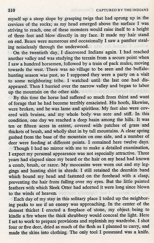 Three Years Among the Comanches - Escape