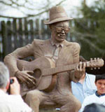Picture of Lightnin' Hopkins Statue