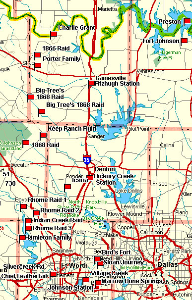 D/FW Metroplex Fort Worth Map