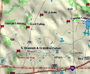 Hwy. 16S Map