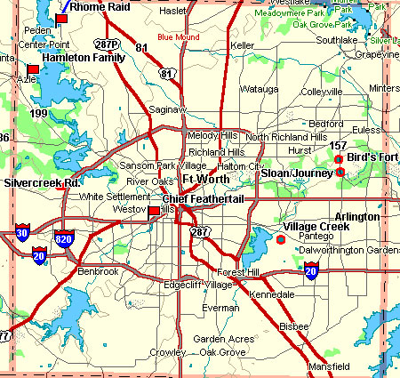 Tarrant County Map