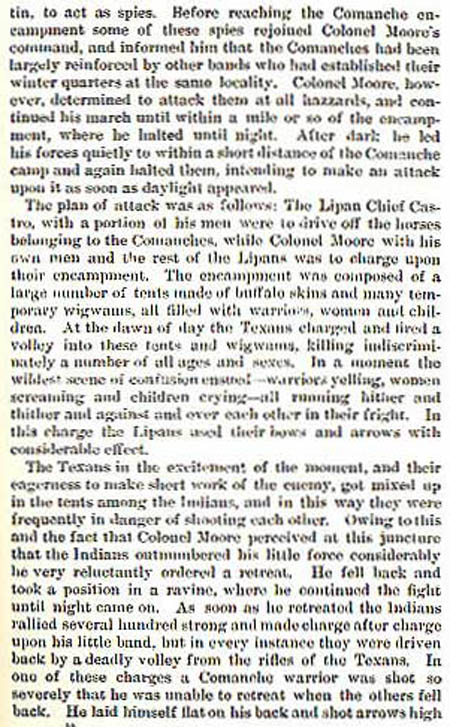 Col Moore story by Wilbarger